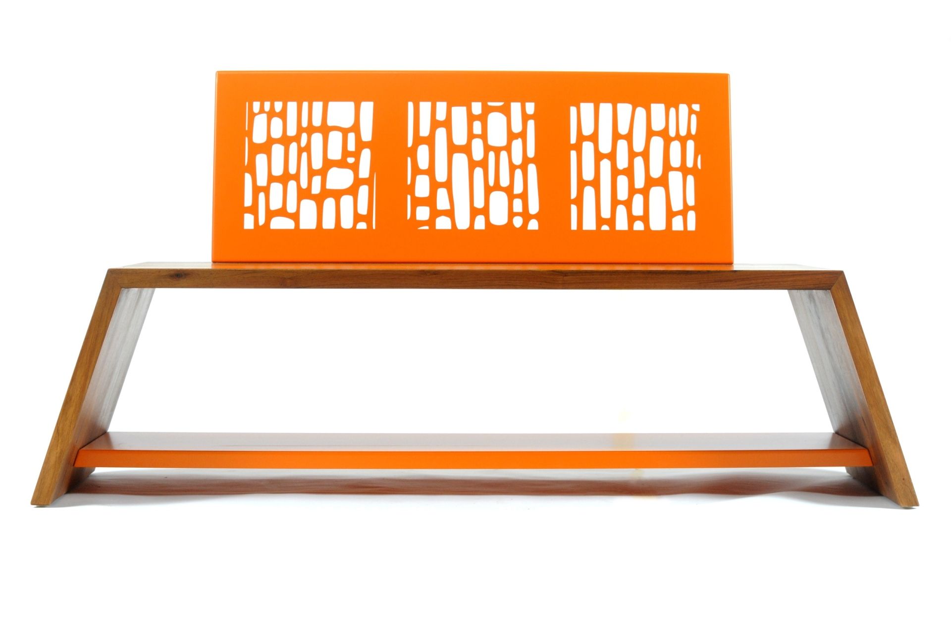 Table basse banc MEZENC - Atelier Vallon artisan ébéniste Ardèche 02