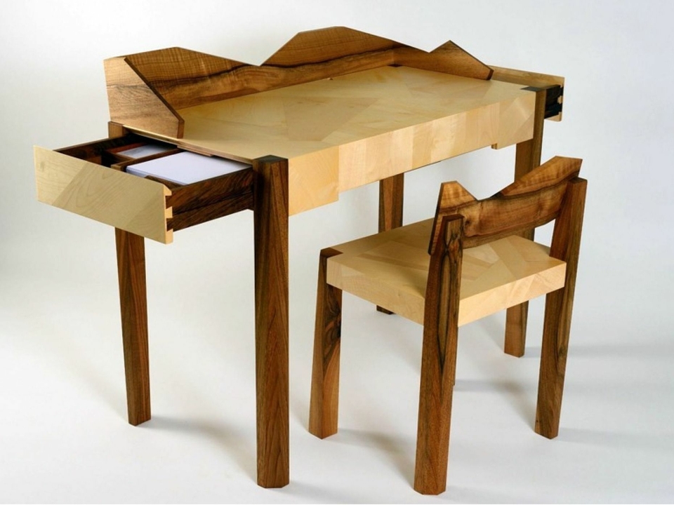 Bureau JAUJAC - Atelier Vallon artisan ébéniste en Ardèche 01