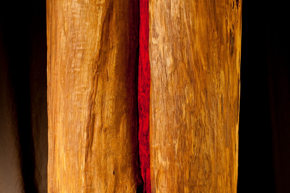 Le Tronc Lumineux - Atelier Vallon artisan Ebeniste en Ardèche 01