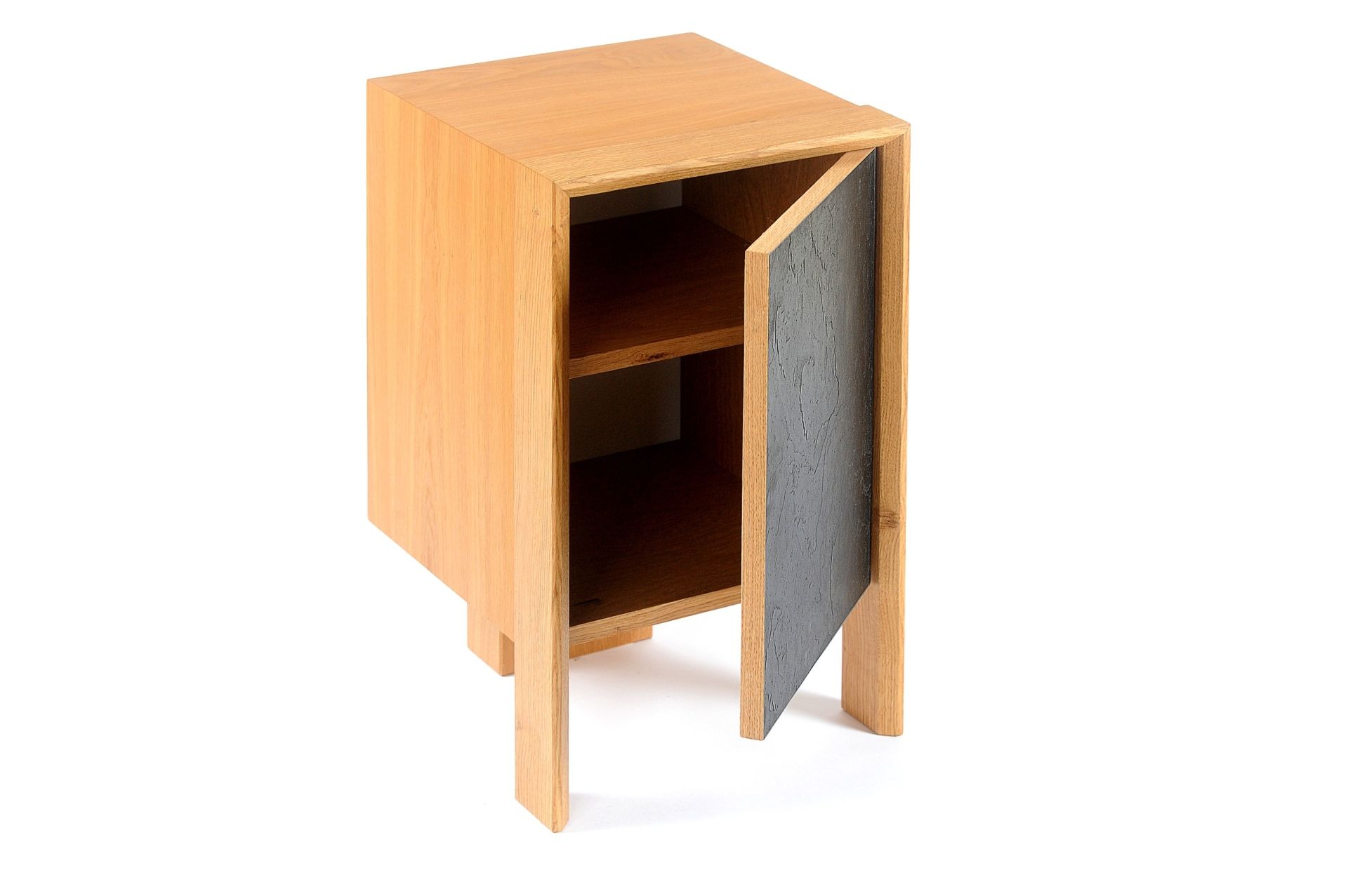 Meuble appoint mineral - Atelier vallon artisan ébéniste Ardèche - 02