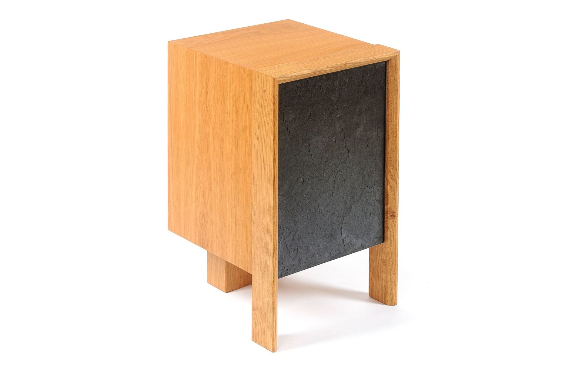 Meuble appoint mineral - Atelier vallon artisan ébéniste Ardèche - 03