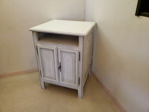 Meuble télé chêne patiné