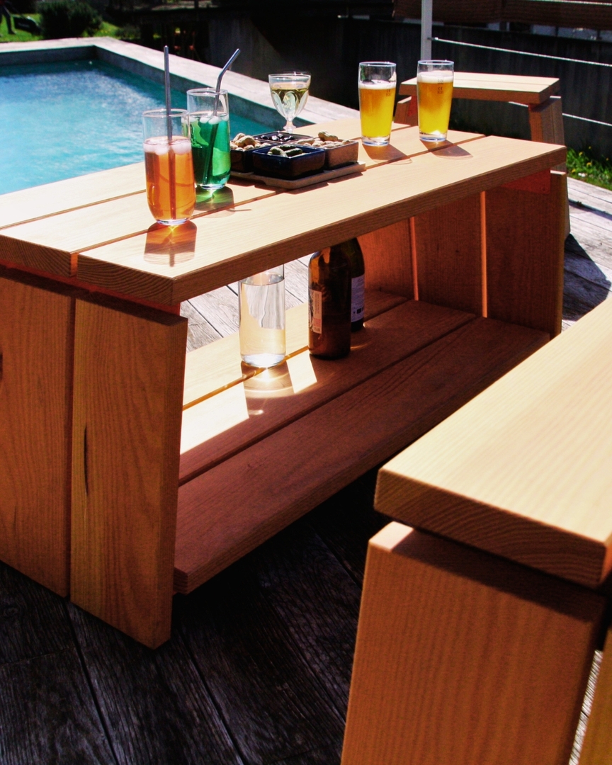 Mobilier MEZENC outdoor - Atelier VALLON artisan ébéniste - 04