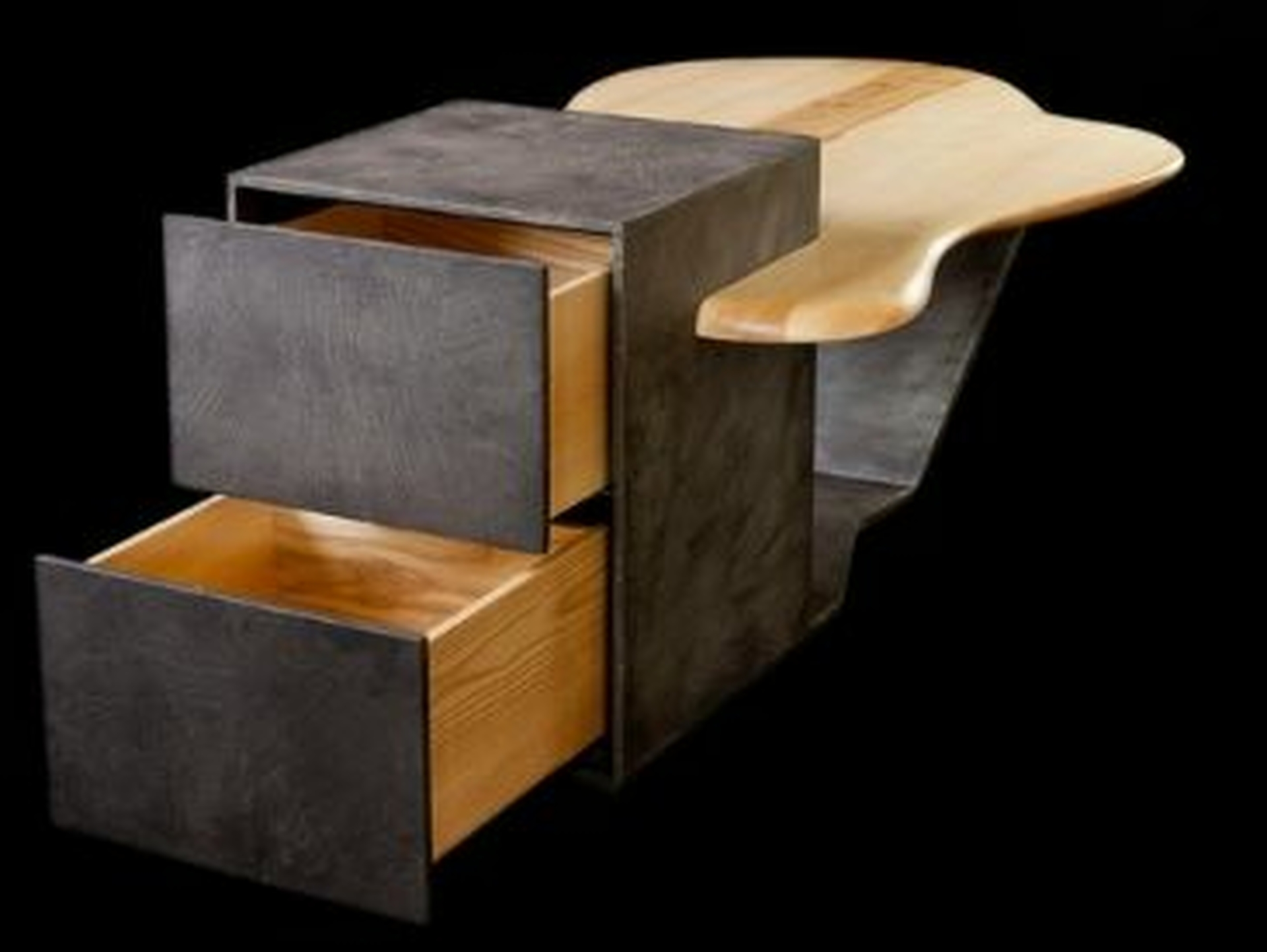 Table basse RUOMS - Atelier Vallon artisan ébéniste en Ardèche 04